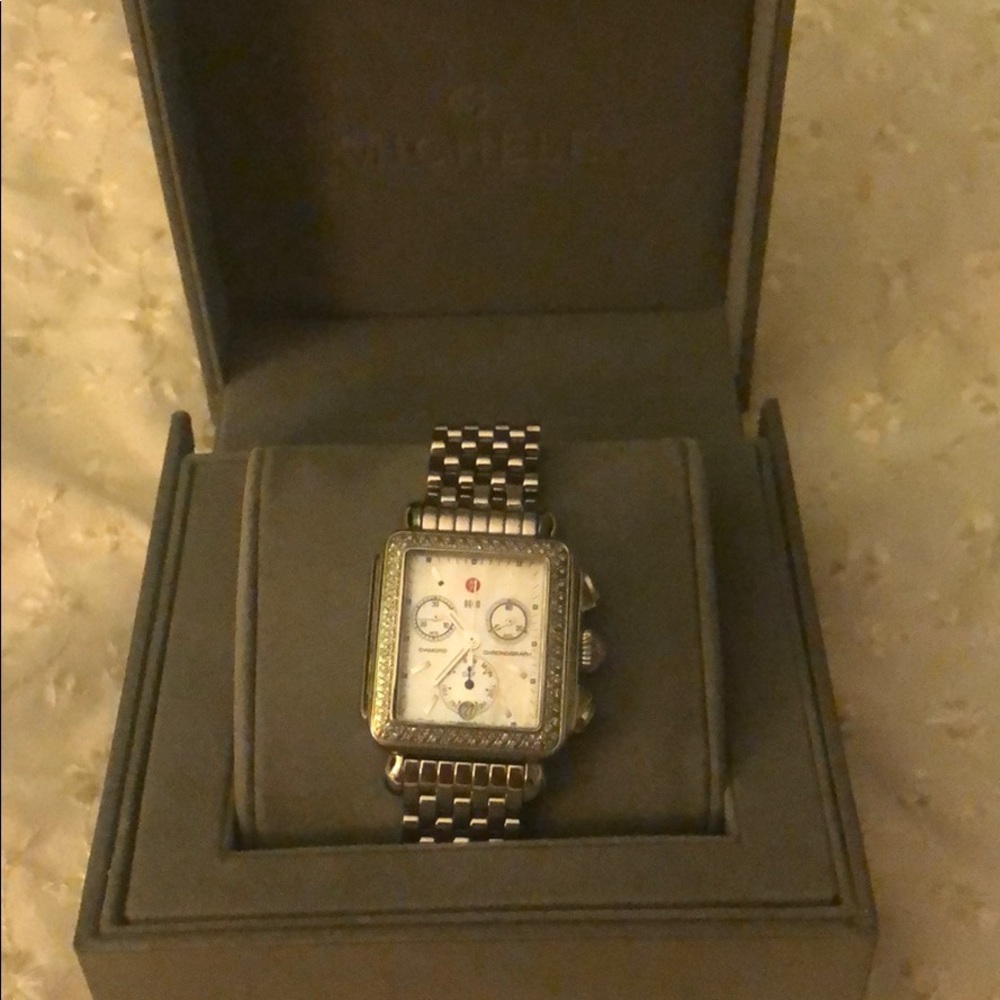 Michele Diamonds watch.